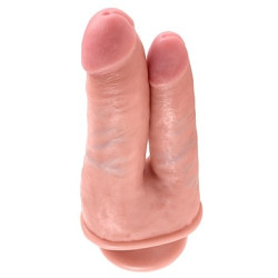 King Cock King Cock Double gode Penetrator 14 x 4cm